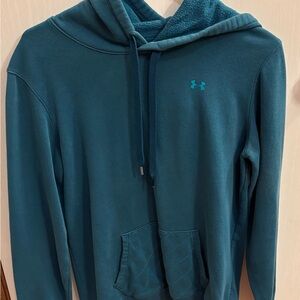 Under Armour Unisex Teal Hoodie Sweatshirt